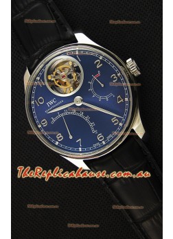 IWC Portugieser Tourbillon Mystere Retrograde Blue Dial UPDATED 2019 Version 