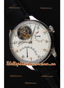 IWC Portugieser Tourbillon Mystere Retrograde IW504601 White Dial UPDATED 2019 Version 