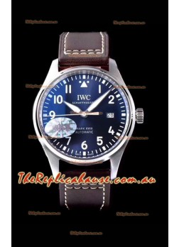 IWC Pilot's MARK XVIII IW327010 Steel Blue Dial Le Petit Prince 904L Steel 1:1 Mirror Replica