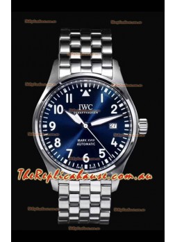 IWC MARK XVIII Le Petit Prince Edition in 904L Steel Blue Dial 40MM - 1:1 Mirror Replica