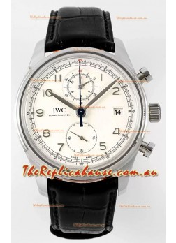 IWC Portugieser Chronograph Classic IW390403 White Dial Swiss Replica Watch