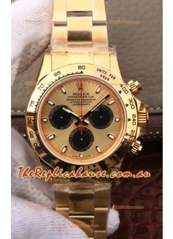 Rolex Cosmograph Daytona 116508 Yellow Gold Original Cal.4130 Movement - 904L Steel Watch