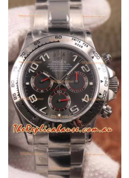 Rolex Cosmograph Daytona 116509 Dark Grey Dial Cal.4130 Movement - 904L Steel Watch