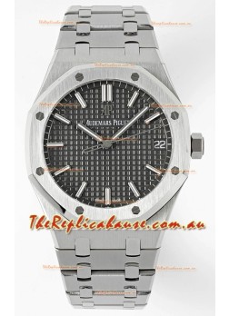 Audemars Piguet Royal Oak 15500 41MM Grey Dial 904L Steel CALIBRE 4302 Movement 1:1 Mirror Replica