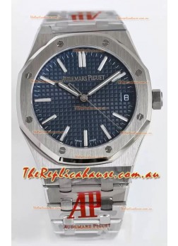 Audemars Piguet Royal Oak 15510 41MM Blue Dial 904L Steel CALIBRE 4302 Movement 1:1 Mirror Replica