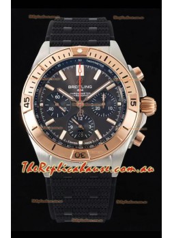 Breitling Chronomat B01 42 Edition Swiss 904L Steel Casing Brown Dial 1:1 Mirror Replica Watch
