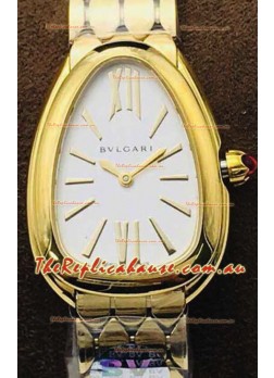 Bvlgari Serpenti Seduttori Edition Watch in Yellow Gold Case 1:1 Mirror Replica