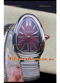 Bvlgari Serpenti Edition Stainless Steel Replica Watch in 1:1 Mirror Quality