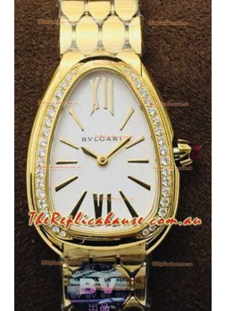 Bvlgari Serpenti Seduttori Edition Watch in Yellow Gold Case 1:1 Mirror Replica