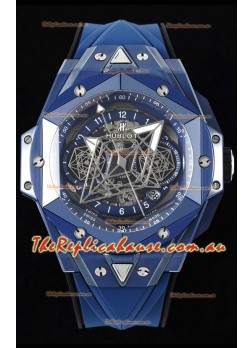 Hublot Big Bang UNICO Sang Bleu II Blue Ceramic 1:1 Mirror Quality Swiss Replica Watch 