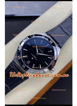 Omega Co-Axial Constellation 41MM 904L Steel Black Dial 1:1 Mirror Replica Watch