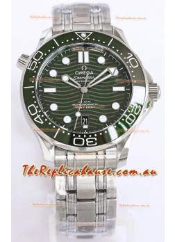 Omega Seamaster 300M Master Chronometer Green Swiss 904L Steel 1:1 Mirror Replica Watch