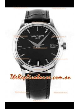 Patek Philippe #Ref 5227G in Black Dial 1:1 Mirror Replica 904L Steel Swiss Watch