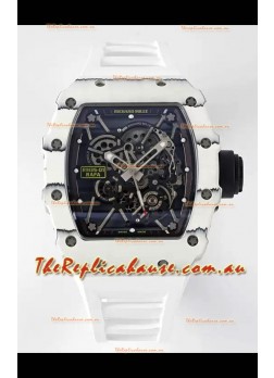 Richard Mille RM35-01 Rafael Nadal Carbon Fiber Casing with Genuine Tourbillon Super Clone Watch 