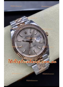 Rolex Datejust 126331 41MM ETA 3235 Swiss 1:1 Mirror Replica Watch in Rose Gold 904L Steel