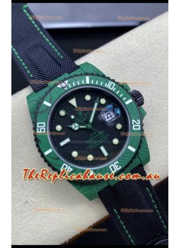 Rolex Submariner DiW Carbon Fiber Edition Swiss Replica Watch - 1:1 Mirror Replica