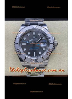 Rolex Yachtmaster 40mm Steel Dial - 1:1 Swiss Replica Watch in 904L Steel Casing