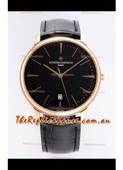 Vacheron Constantin Patrimony Rose Gold 1:1 Mirror Replica Watch 40MM 904L Steel 