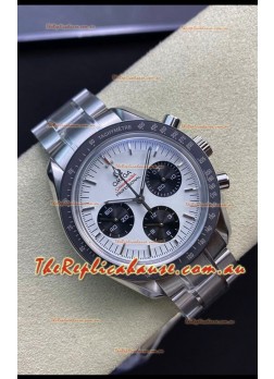 Omega Speedmaster Co-Axial Chronograph 42MM White Dial  1:1 Mirror Replica Watch
