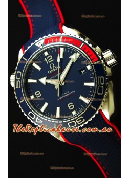 Omega Seamaster Planet Ocean Pyeong Chang 2018 Edition Swiss Replica Watch 1:1 Mirror Edition