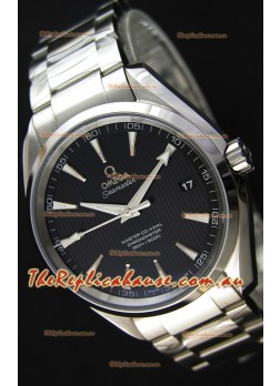 Omega Master Co-Axial Aqua Terra 150M Black Dial 1:1 Mirror Replica