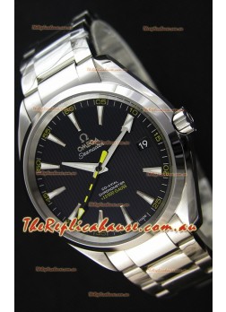 Omega Master Co-Axial Aqua Terra 15,000 Gauss Black Dial 1:1 Mirror Replica