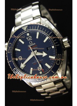 Omega Seamaster Planet Ocean 600M Blue Dial 43.5MM Updated Swiss 1:1 Edition Watch 