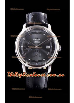 Omega De Ville Prestige Power Reserve 904L Steel 1:1 Mirror Swiss Timepiece Grey dial