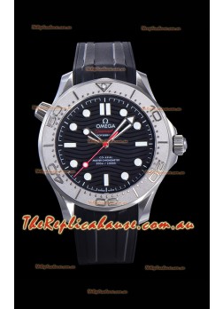 Omega Seamaster Diver 300M Nekton Edition  1:1 Mirror Replica Watch in Black Dial