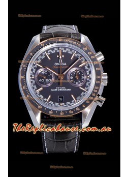 Omega Speedmaster Racing Co-Axial Master Chronograph Swiss Watch in Two Tone Bezel