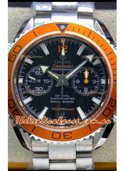 Omega Planet Ocean 600M Chronograph 904L Steel 1:1 Mirror Replica Watch