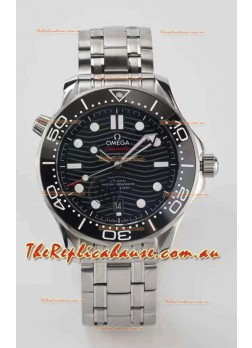 Omega Seamaster 300M Co-Axial Master Chronometer BLACK Swiss 1:1 Mirror Replica Watch
