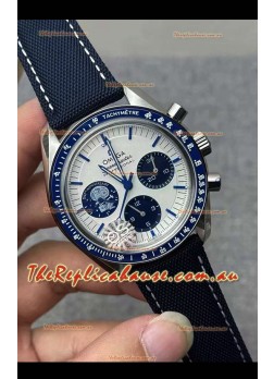 Omega Speedmaster Professional Silver Snoopy 50th Anniversary Limited Edition Swiss Replica Watch