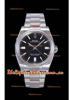 Rolex Oyster Perpetual REF#124300 41MM Cal.3230 Movement Swiss Replica Black Dial 904L Steel 1:1 Mirror Replica Watch