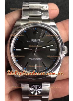 Rolex Oyster Perpetual REF#124300 41MM Cal.3230 Movement Swiss Replica Black Dial 904L Steel 1:1 Mirror Replica Watch