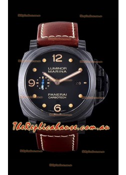 Panerai Luminor Marina PAM661 Carbotech 1:1 Mirror Replica Timepiece 2020 Improved Version