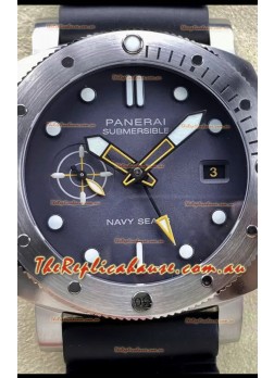 Panerai Submersible PAM1323 GMT Navy Seals Edition 1:1 Mirror Replica Watch 44MM