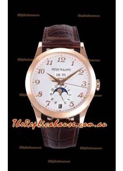 Patek Philippe Annual Calendar 5396R-012 Complications Swiss Replica Watch in White Dial
