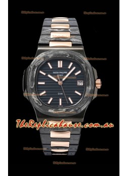 Patek Philippe Nautilus 5711 DiW Edition Ceramic/Carbon 1:1 Mirror Swiss Replica Watch