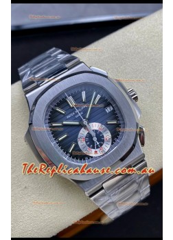 Patek Philippe Nautilus 5980/1A 904L Steel Case in Black Dial - 1:1 Mirror Replica