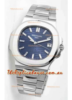 Patek Philippe Nautilus 5711 50th Anniverasy Edition 1:1 Mirror Watch in Blue Dial 904L Steel 
