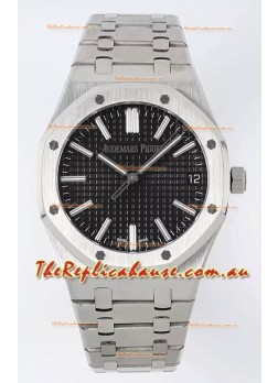 Audemars Piguet Royal Oak 15510 41MM 50th Anniversary Black Dial 904L Steel 1:1 Mirror Replica