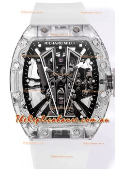Richard Mille RM27-03 Sapphire Casing with Genuine Tourbillon Movement 1:1 Ultimate Replica