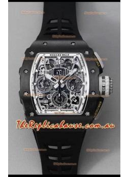 Richard Mille RM11-03 Titanium/Black Ceramic 1:1 Mirror Quality Swiss Replica Watch