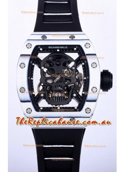 Richard Mille RM052-1 Tourbillon in White NTPT Carbon Casing - 1:1 Mirror Quality