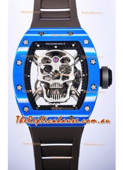 Richard Mille RM052-1 Tourbillon in Blue NTPT Carbon Casing - 1:1 Mirror Quality