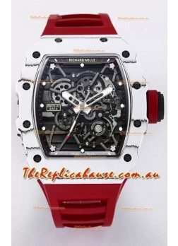 Richard Mille RM35-01 Rafael Nadal Carbon Fiber Casing with Genuine Tourbillon Super Clone Watch