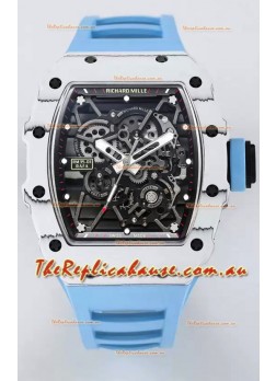 Richard Mille RM35-01 Rafael Nadal Carbon Fiber Casing with Genuine Tourbillon Super Clone Watch