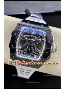 Richard Mille RM11-03 Titanium/Black Ceramic 1:1 Mirror Quality Swiss Replica Watch