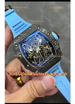 Richard Mille RM35-02 Rafael Nadal Carbon Fiber Casing with Genuine Tourbillon Super Clone Watch